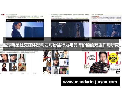 篮球明星社交媒体影响力对粉丝行为与品牌价值的双重作用研究 篮球明星社交媒体影响力对粉丝行为与品牌价值的双重作用研究